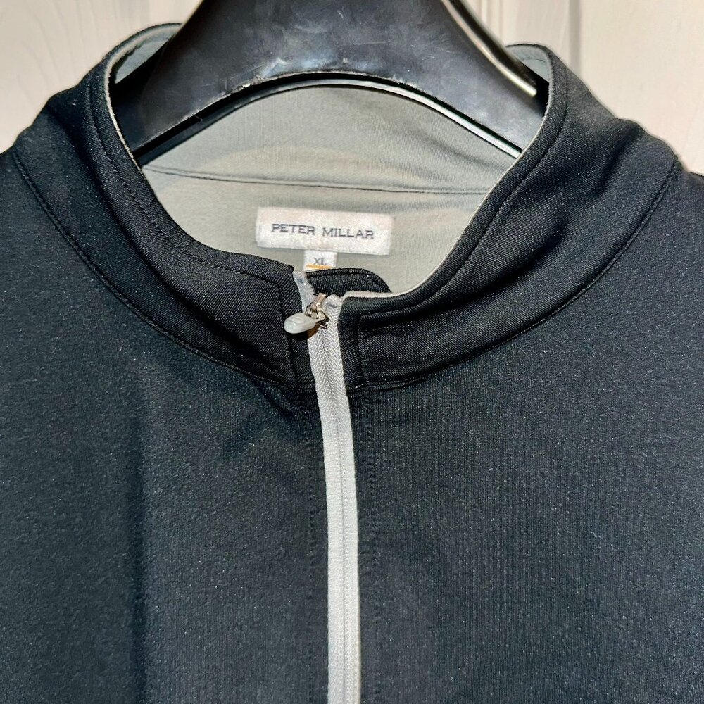Peter Millar Perth Performance Quarter-Zip – Men’s XL – Black